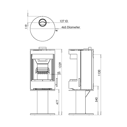 charlton-jenrick-purevision-vrijstaand-rond-model-voetstuk-hoog-line_image