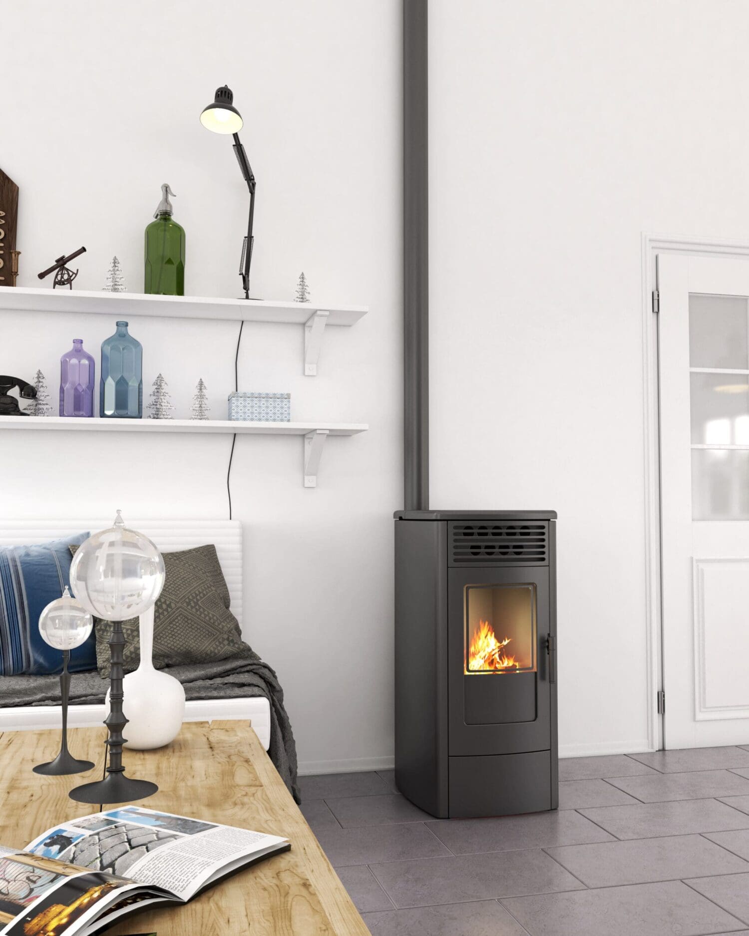 Nordic Fire Viktor 8 zwart