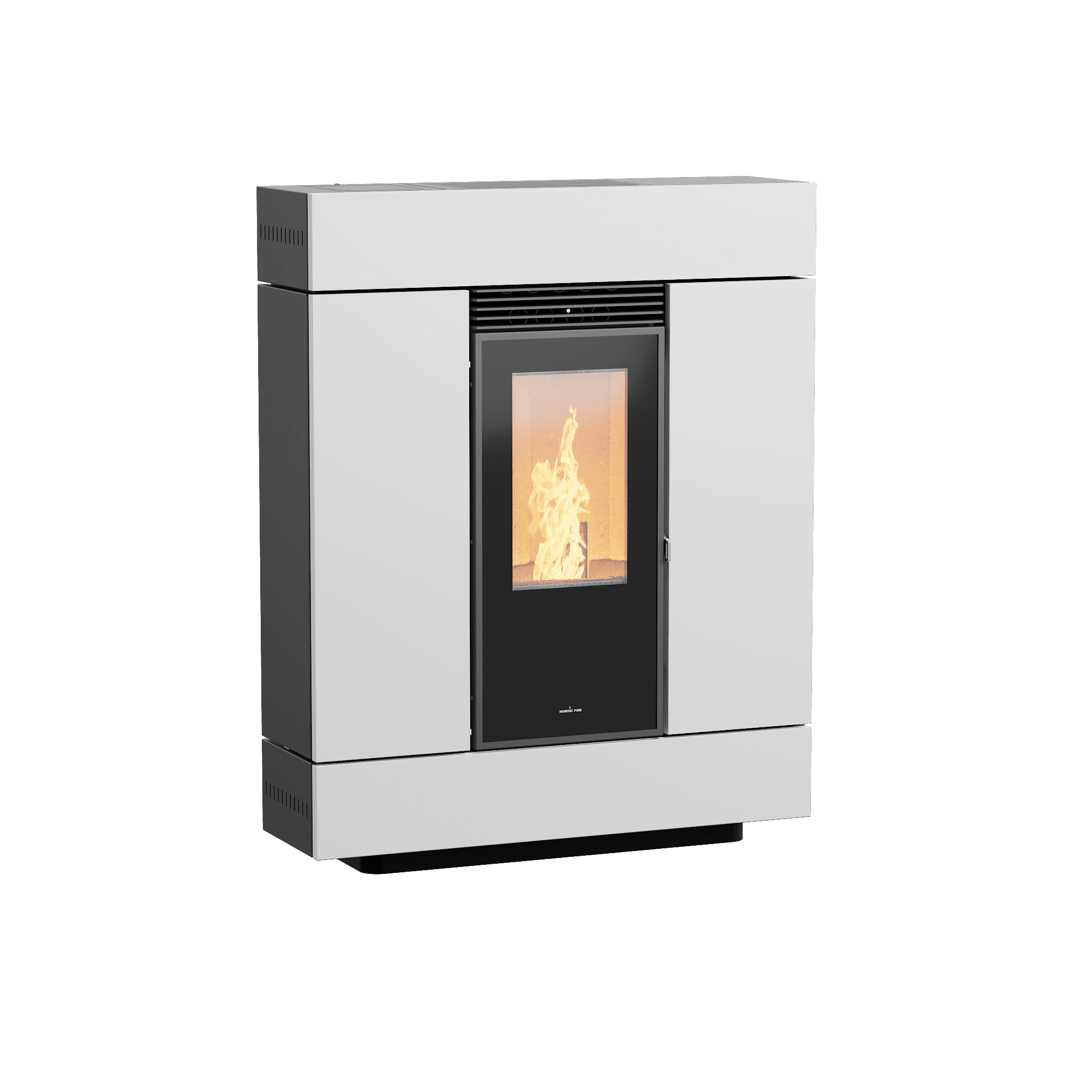 Nordic Fire Espa wit staal - Afbeelding 5