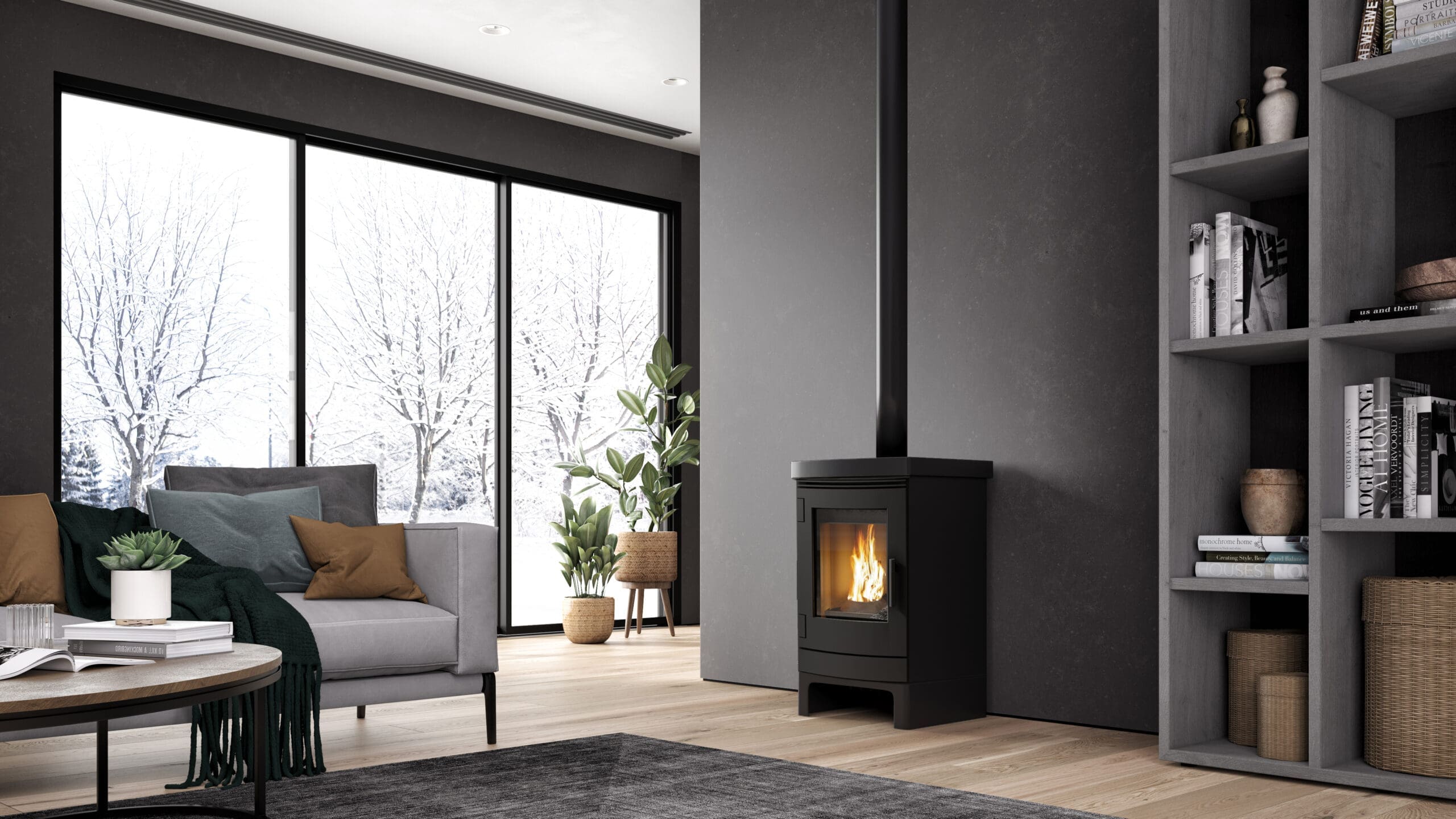 Nordic Fire Finn met sokkel - Afbeelding 3