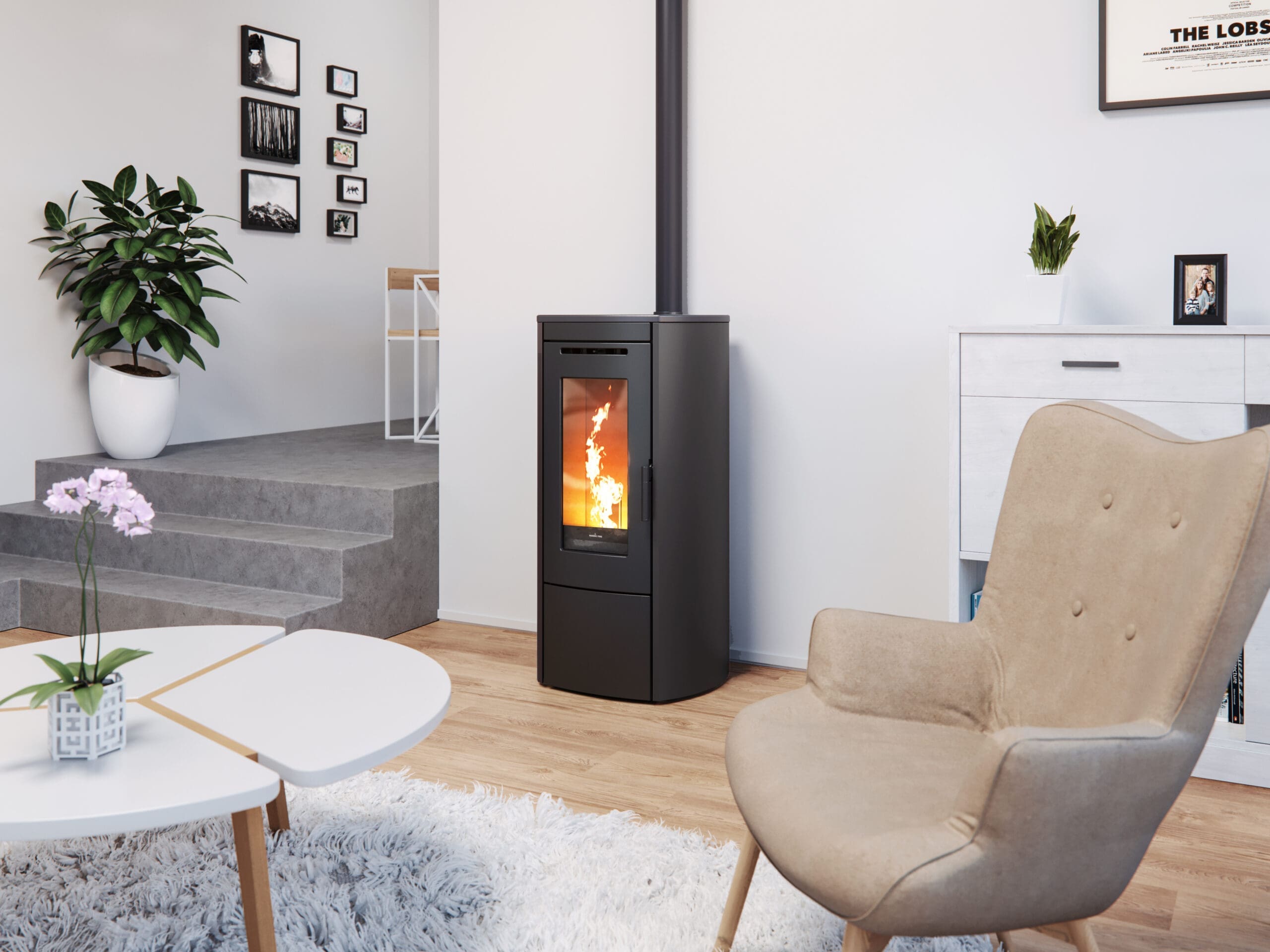 Nordic Fire Ilvar 7 zwart