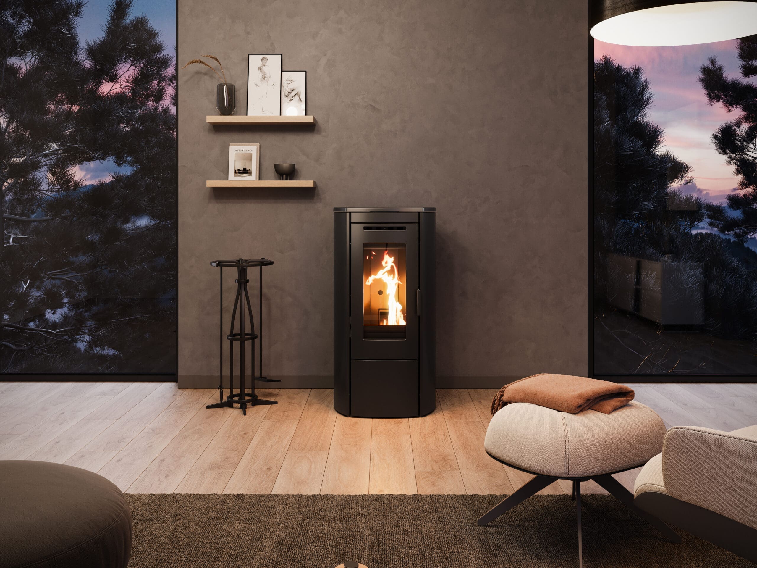 Nordic Fire Ilvar 7 zwart - Afbeelding 7