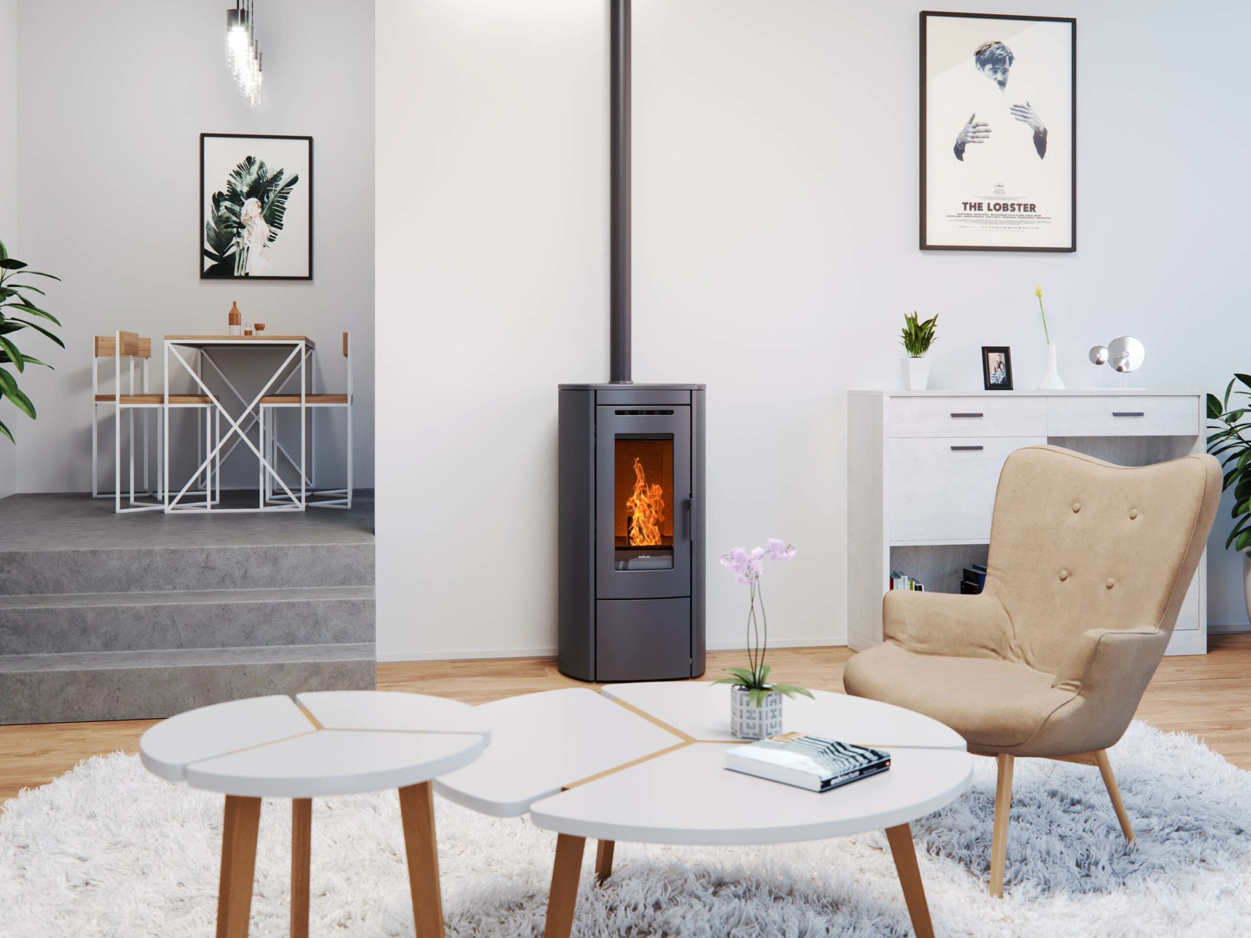 Nordic Fire Ilvar 7 zwart - Afbeelding 6
