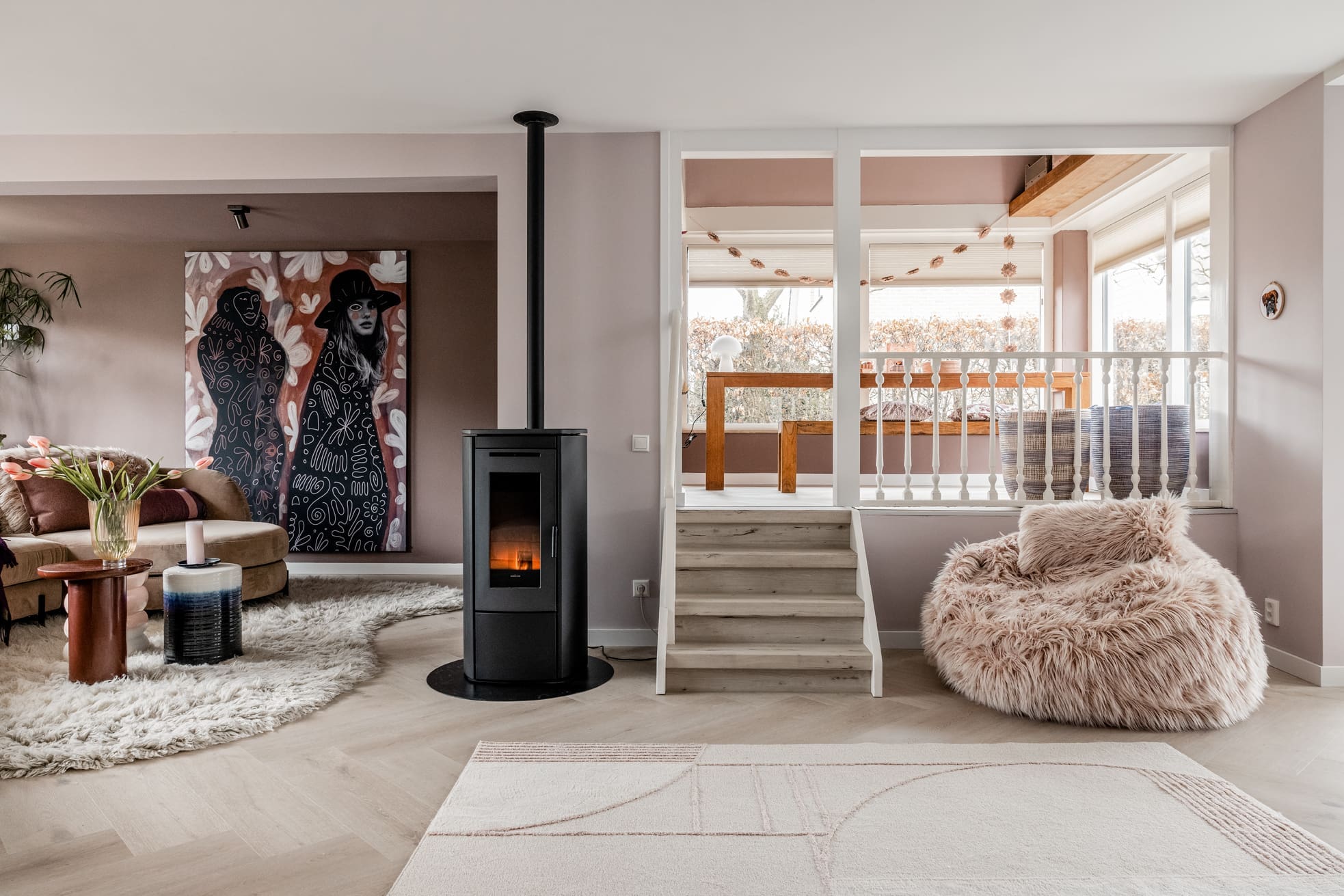 Nordic Fire Ilvar 7 zwart - Afbeelding 4